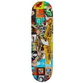 Anti Hero Skateboard Deck Kenji Goto Eagle Multi 8.5" x 32.18"