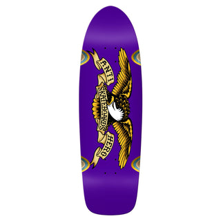 Anti Hero Skateboard Deck Shaped Eagle Caster Purple 10.125" x 33.375"