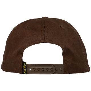 Anti Hero Skateboards Hat Expressions Snapback Brown