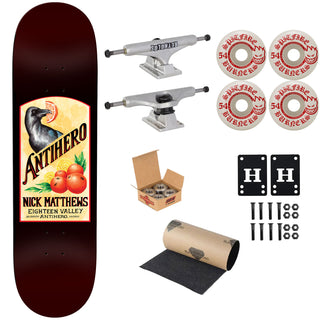 Anti Hero Premium Skateboard Complete Matthews Homers Pt 2 8.62" Ft. Independent/Spitfire
