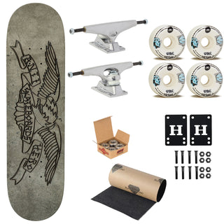 Anti Hero Premium Complete Skateboard Treasure Island Eagle 8.5" Ft. Krux/SML/Independent
