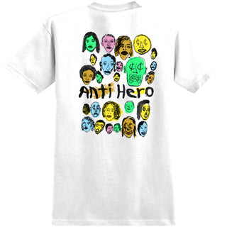 Anti Hero Skateboards Shirt Expressions Bongo White