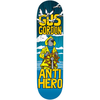 Anti Hero Skateboard Deck Gus Gordon Full SE Blue 8.25" x 32"
