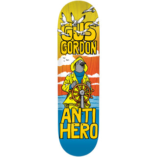 Anti Hero Skateboard Deck Gus Gordon Full SE Yellow 8.5" x 32.25"