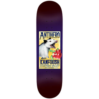Anti Hero Skateboard Complete Kanfoush Homers Pt 2 Purple 8.5" x 32.18"
