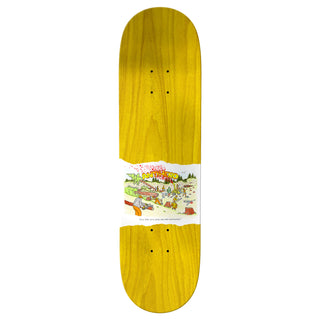 Anti Hero Skateboard Complete Daan Porous Walker Round 3 White 8.25" x 32"