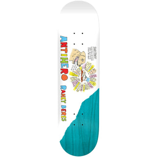 Anti Hero Skateboard Deck Raney Porous Walker Round 3 White 8.5" x 31.85"