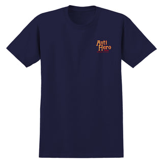Anti Hero Skateboards Shirt Homers Navy