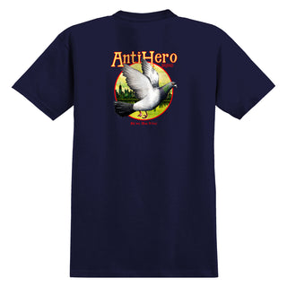 Anti Hero Skateboards Shirt Homers Navy