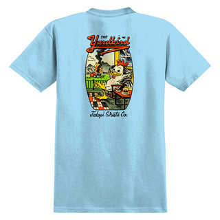 Anti Hero Skateboards Shirt Jalopi Yardbird Heather Light Blue