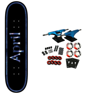 April Skateboard Complete Twin Og Logo Fractured 8.5" x 32.25"
