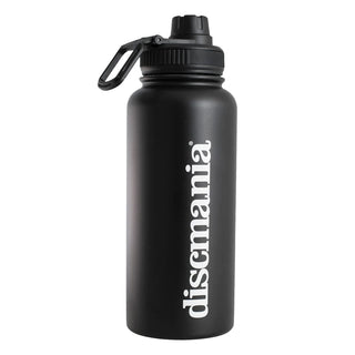 Discmania Arctic Flask Stainless Steel Water Bottle Hot/Cold 32oz - Black