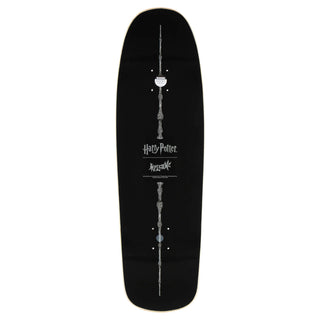Welcome x Harry Potter Skateboard Deck Arrival on Slappy Slap Black/Gold Foil 9.5" 