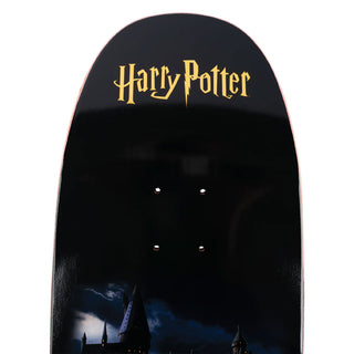 Welcome x Harry Potter Skateboard Deck Arrival on Slappy Slap Black/Gold Foil 9.5" 