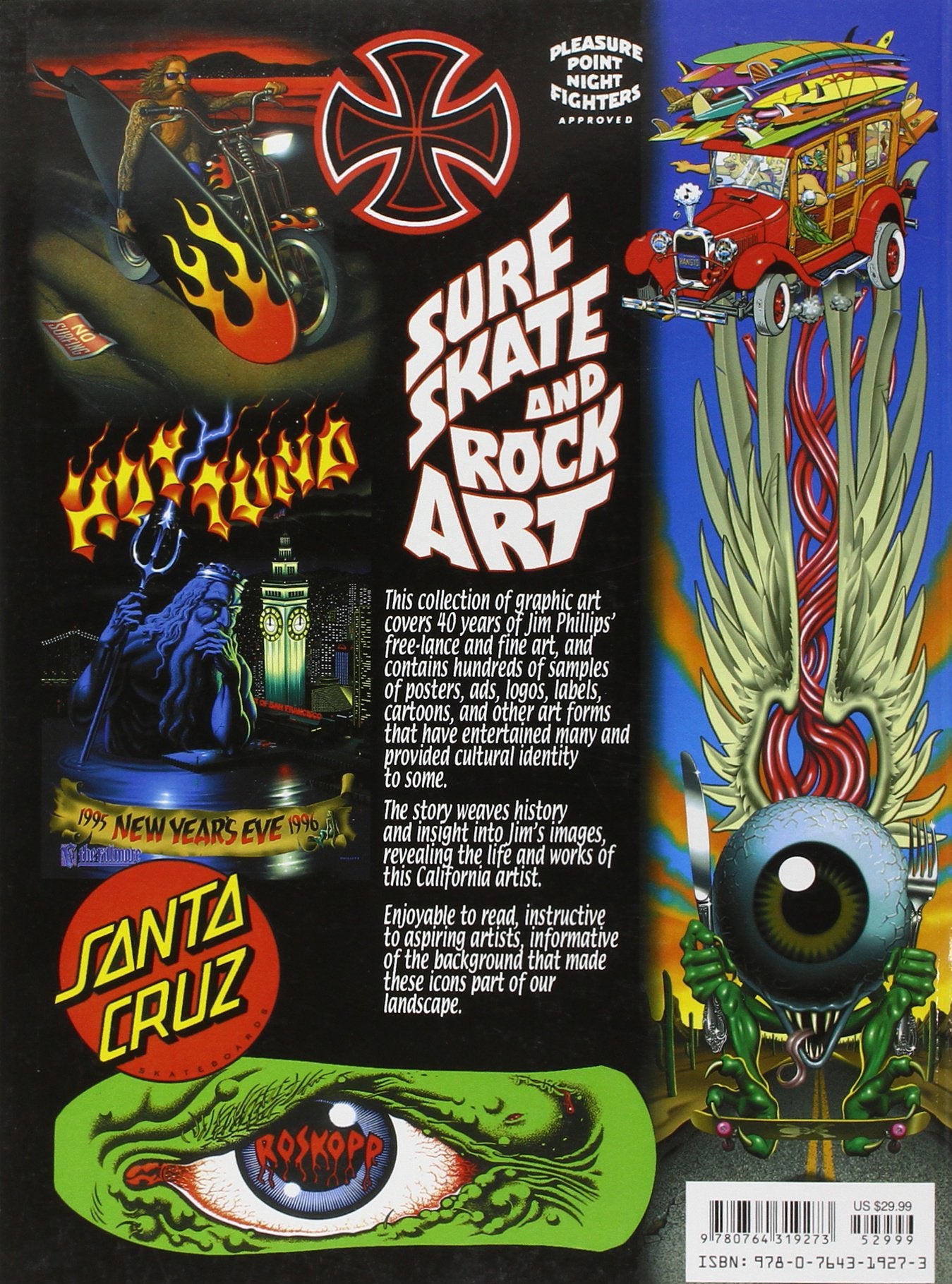 Santa Cruz The Art of Jim Phillips Softcover Book – TGM