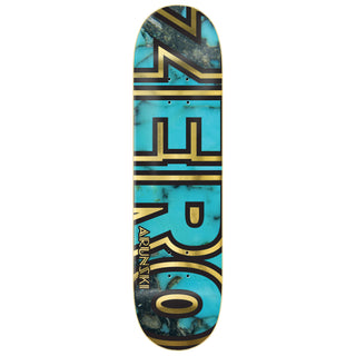 Zero Premium Skateboard with Indy Trucks, Triclops Wheels 8.25" Arunski Bold