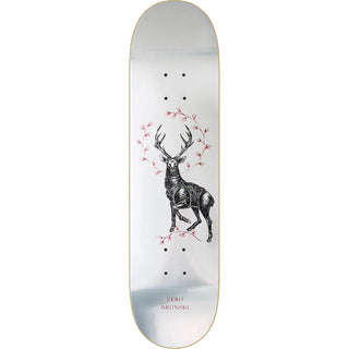 Zero Skateboard Deck Aaron Arunski Stag 8.5" x 32.3" with Grip