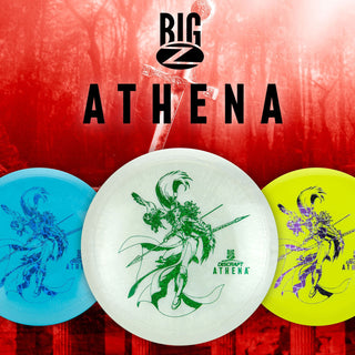 Discraft Disc Golf Paul McBeth Signature Big Z Athena Driver 7/5/0/2 Hot Pink/Shamrocks 173-174g