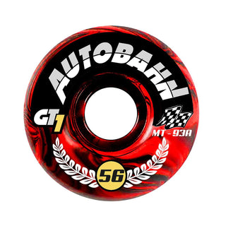 Autobahn Skateboard Wheels 56mm GT1 MT Formula 93A Red