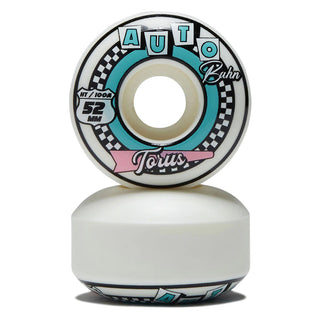 Autobahn Skateboard Wheels 52mm Torus HT Formula 100A White
