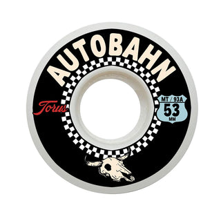 Autobahn Skateboard Wheels 53mm Torus MT Formula 93A White
