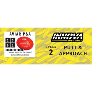 Innova Disc Golf DX Glow Aviar Putting Disc 2/3/0/1 - Choose Exact Disc