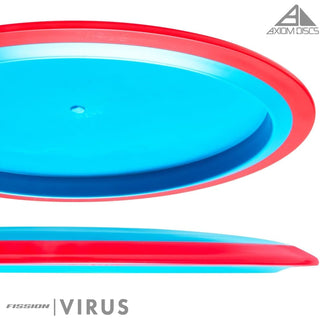 Axiom Disc Golf Fission Virus Profile and Side VIew