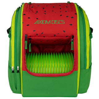 Axiom Disc Golf Backpack Bag - Voyager Lite Watermelon Edition