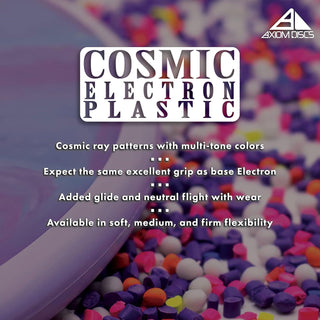 Axiom Disc Golf Cosmic Neutron Crave Fairway Driver 6.5/5/-1/1 Green Peach/Purple 163 grams