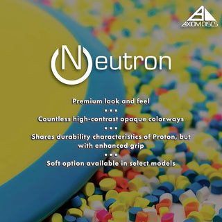 Axiom Disc Golf Neutron Balance Simon Lizotte Edition Midrange 5/5/0/2 Teal/White 169 grams