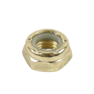 Dime Bag Skateboard Replacement Truck Axle Nuts Gold (4-Pack)