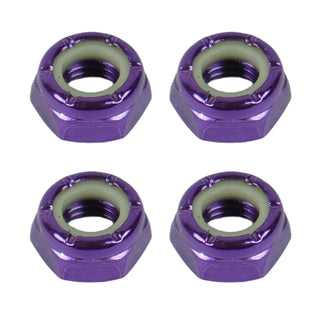 Dime Bag Skateboard Replacement Truck Kingpin and Axle Nuts Kit - Purple