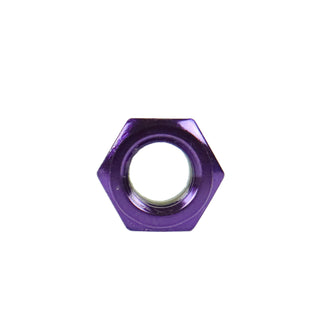 Dime Bag Skateboard Replacement Truck Axle Nuts Purple (4-Pack)