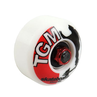 Dime Bag Skateboard Replacement Truck Axle Nuts Red (4-Pack)