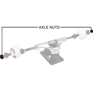 Dimebag Hardware Axle Nuts 4 Pack
