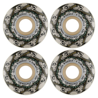 Bones Skateboard Wheels 54mm X-Formula 99A V1 Butterfly Effect White