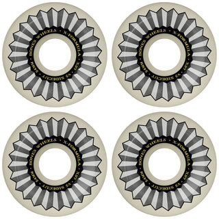 Bones Skateboard Wheels 54mm X-Formula Sidecut V5 97A White