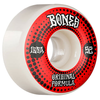 Krux Skateboard Trucks K5 8.25" Kit Bones 52mm V4 OG White Wheels/Bearings/Hardware
