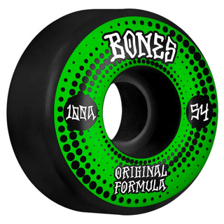 Krux Skateboard Trucks K5 8.5" Kit Bones 54mm V4 OG Black Wheels/Bearings/Hardware