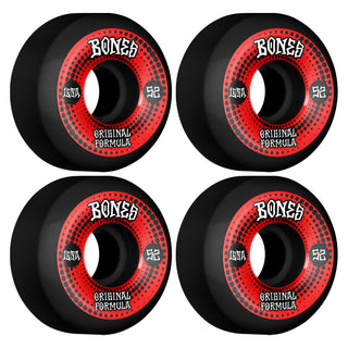 Bones Skateboard Wheels 52mm OG Formula V5 Sidecut 100A Black