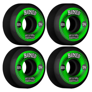 Bones Skateboard Wheels 54mm OG Formula V5 Sidecut 100A Black