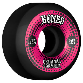 Krux Skateboard Trucks K5 8.5" Kit Bones 55mm V5 OG Black Wheels/Bearings/Hardware