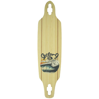 Sector 9 Longboard Deck Bamboo Macking Mini Lookout Drop Through 9.25" x 37.5"