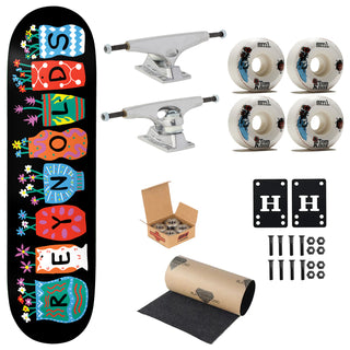 Baker Premium Complete Skateboard Reynolds Pots and Flowers 8.5" Ft. Krux/SML/Independent