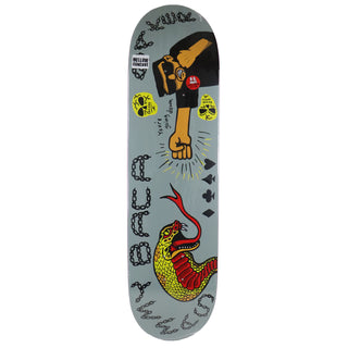 Baker Skateboard Complete Sammy Baca Going Down Grey 8.25" x 31.875"
