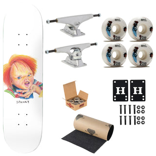Baker Premium Complete Skateboard Spanky Good Guys 8.25" Ft. Krux/SML/Independent