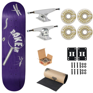 Baker Premium Complete Skateboard Zorilla Eye Spy B2 8.5" Ft. Krux/Spitfire/Independent