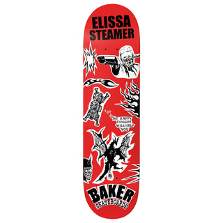 Baker Skateboard Complete Elissa Steamer Divine Evil 8.0" x 31.5"