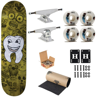 Baker Premium Complete Skateboard Jacopo Rocket Science Twin 8.38" Ft. Krux/SML/Independent