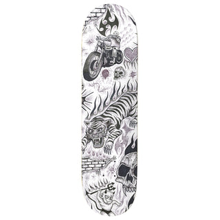 Baker Skateboard Deck Figgy Tryptic 8.125" x 31.5"